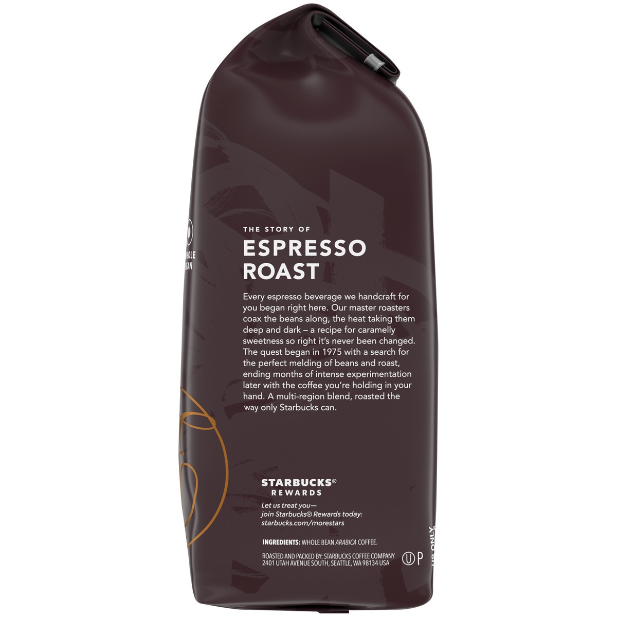 slide 2 of 9, Starbucks Whole Bean Coffee—Dark Roast Coffee—Espresso Roast—100% Arabica—1 bag - 20 oz, 20 oz