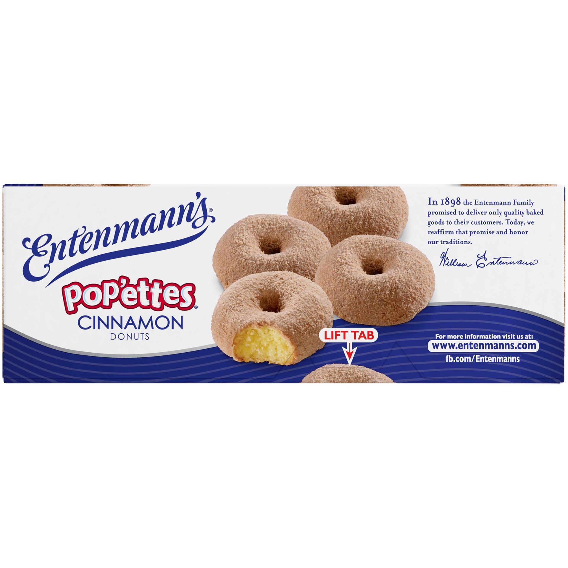 slide 4 of 5, Entenmann's Pop'ettes Cinnamon Mini Donuts, 11 oz