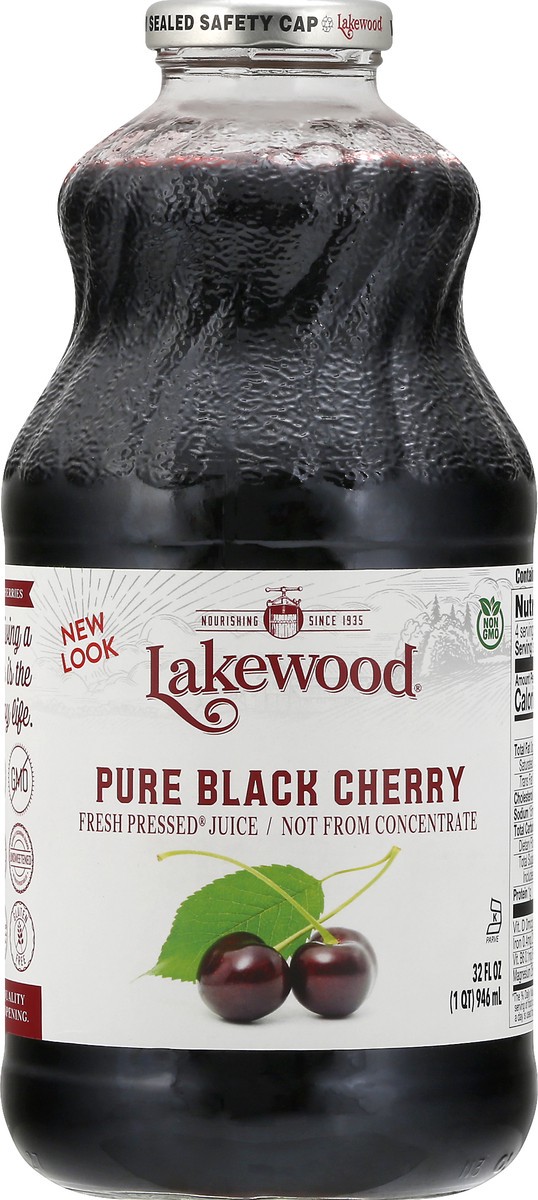 slide 4 of 7, Lakewood Pure Black Cherry Juice, 32 fl oz