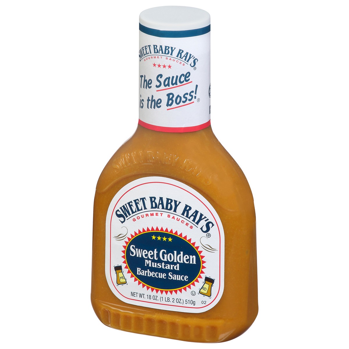 slide 5 of 12, Sweet Baby Ray's Sweet Golden Mustard Barbecue Sauce 18 oz, 18 oz