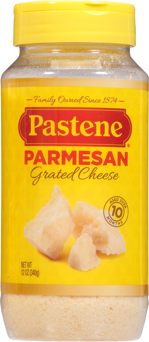 slide 3 of 9, Pastene Parmesan Grated Cheese 12 oz, 12 oz