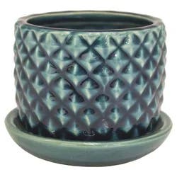 Trendspot 4 in Pineapple Ceramic Planter