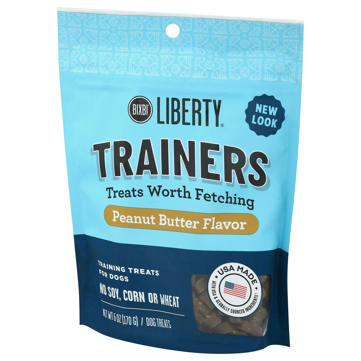 slide 3 of 9, Liberty Trainers Peanut Butter Flavor Dog Treats 6 oz, 6 oz