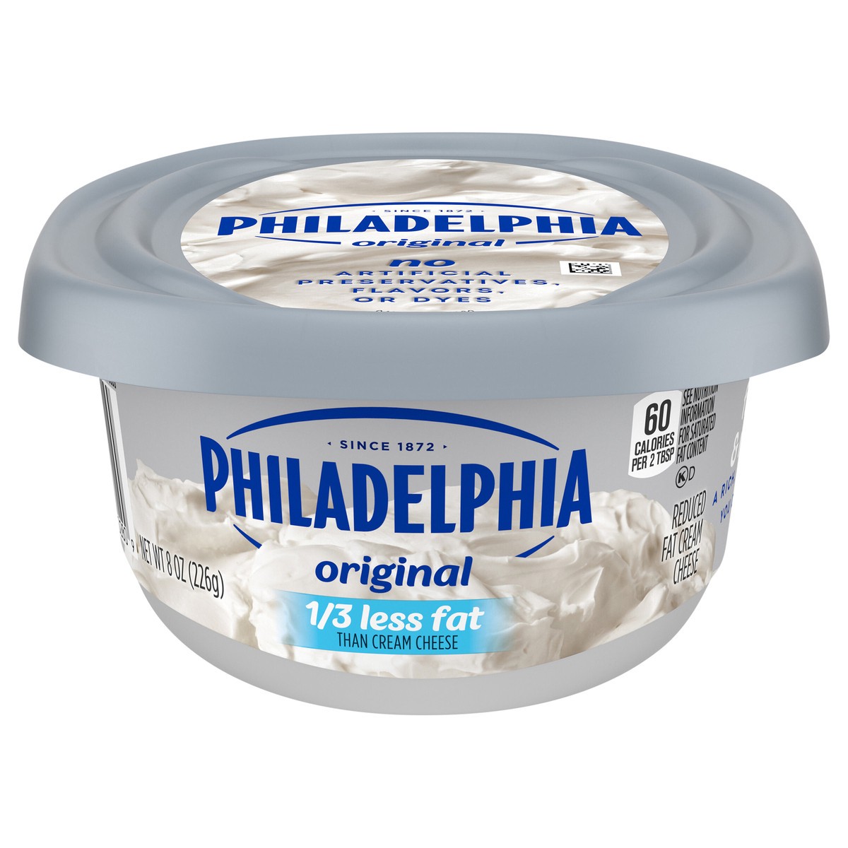 slide 1 of 9, Philadelphia Reduced Fat Cream Cheese Spread, 8 oz Tub, 8 oz