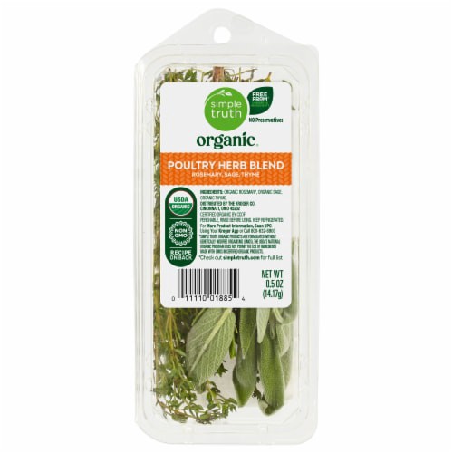 slide 1 of 2, Simple Truth Organic Poultry Herb Blend 0.5 Oz, 1 ct