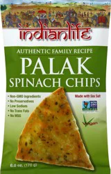 Indianlife Spinach Chips 6 oz