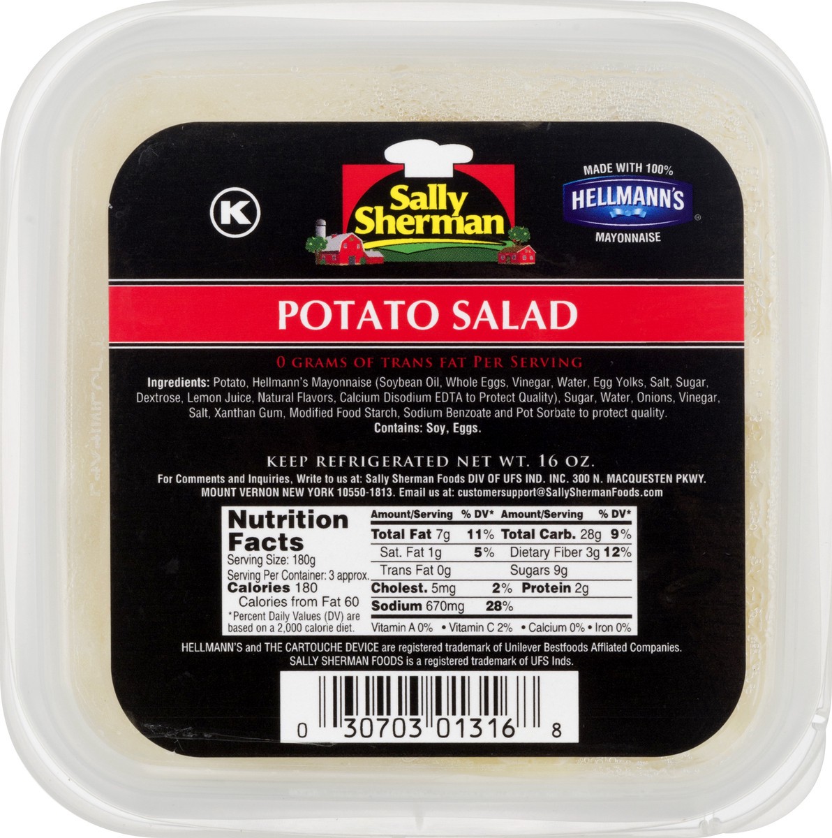 slide 4 of 13, Sally Sherman Potato Salad 16 oz, 1 lb