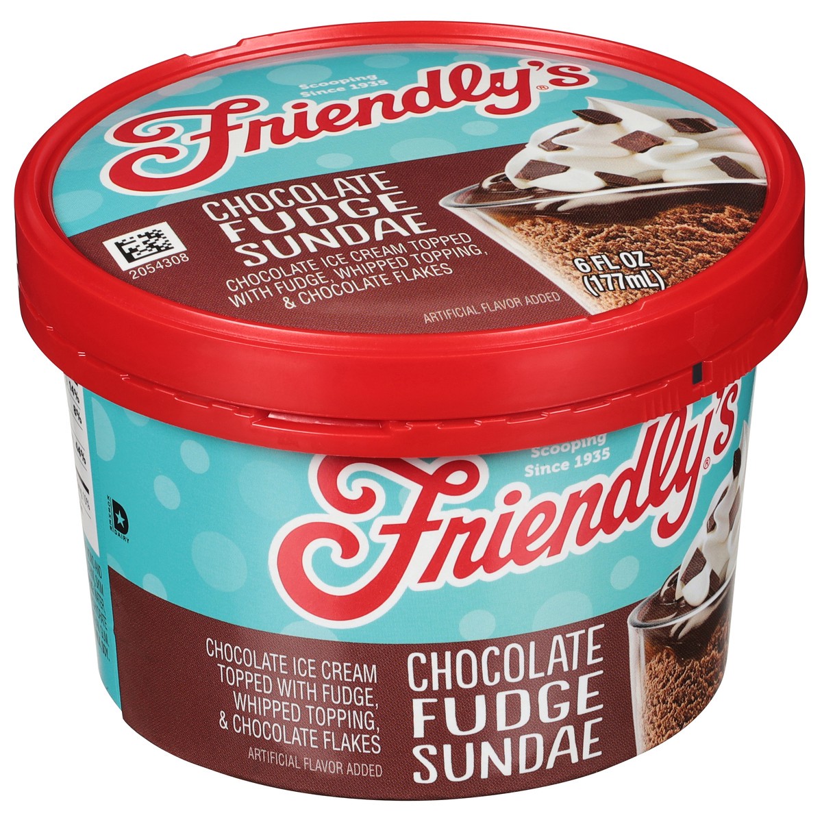 slide 10 of 11, Friendly's Chocolate Fudge Sundae 6 fl oz, 6 fl oz