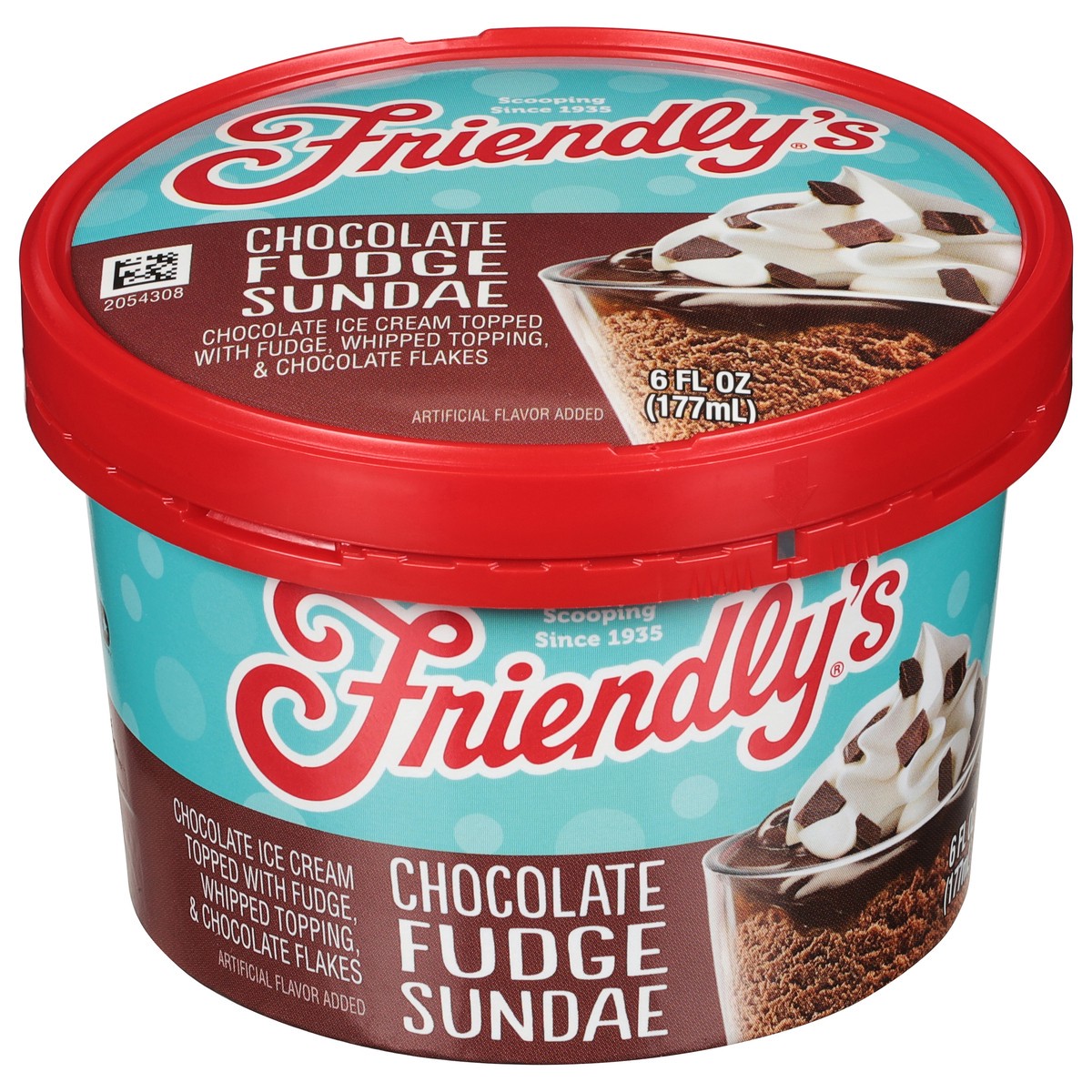 slide 9 of 11, Friendly's Chocolate Fudge Sundae 6 fl oz, 6 fl oz