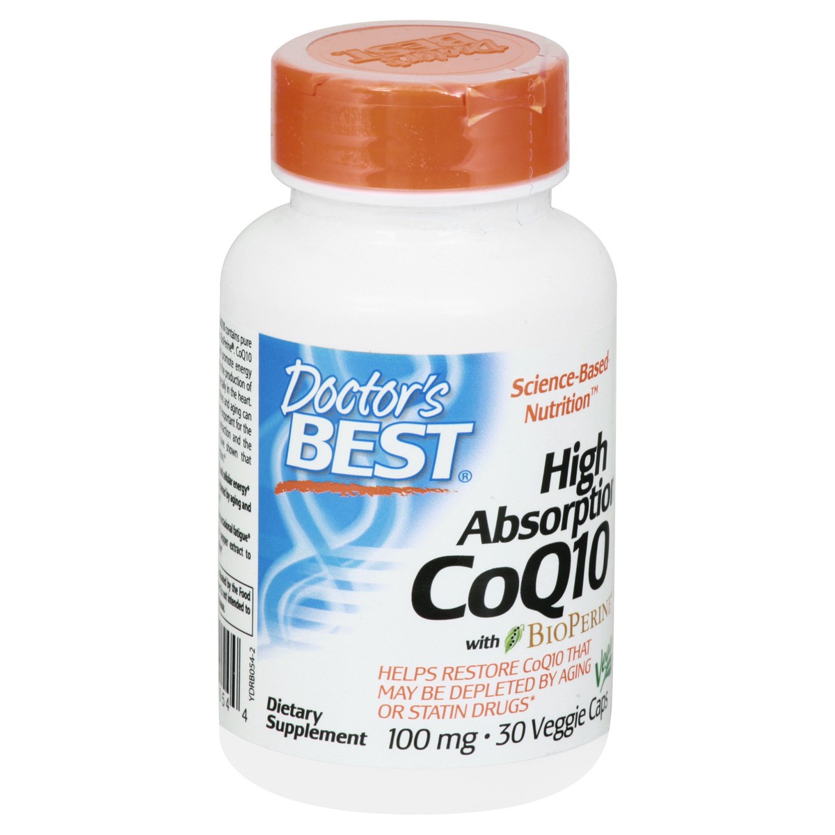 slide 4 of 9, Doctor's Best 100 mg Veggie Caps High Absorption with Bioperine CoQ10 30 ea, 30 ct