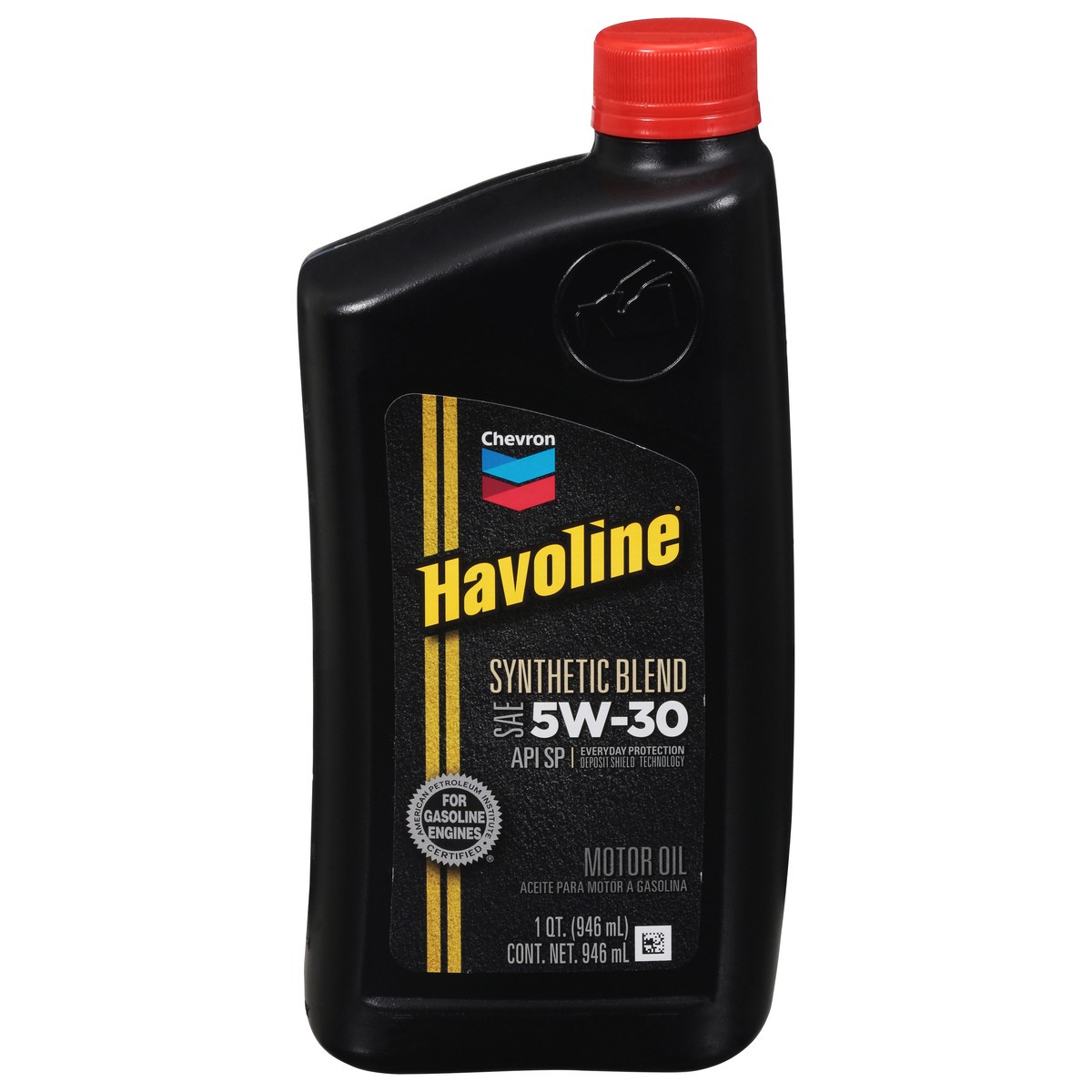 slide 9 of 9, Havoline 5W-20 Synthetic Blend Motor Oil 1 qt, 1 qt