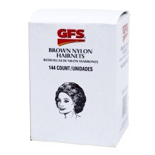 slide 1 of 1, GFS Brown Hairnets, 144 ct