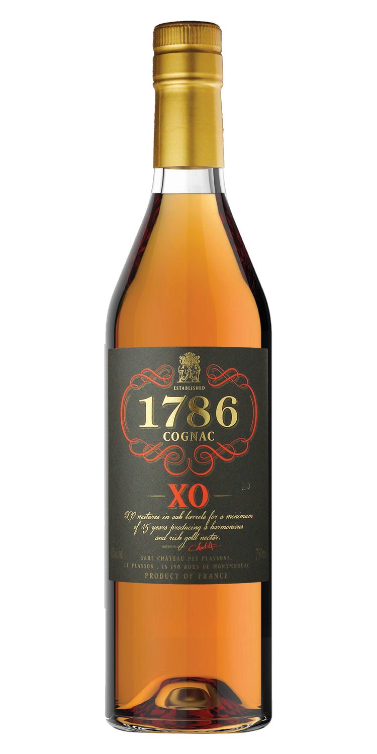 slide 1 of 1, 1786 XO Cognac, 750 ml