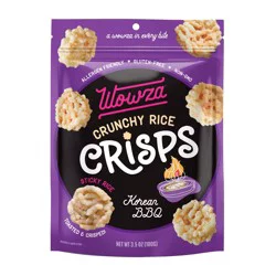 Wowza Crunchy Rice Korean BBQ Crisps 3.5 oz