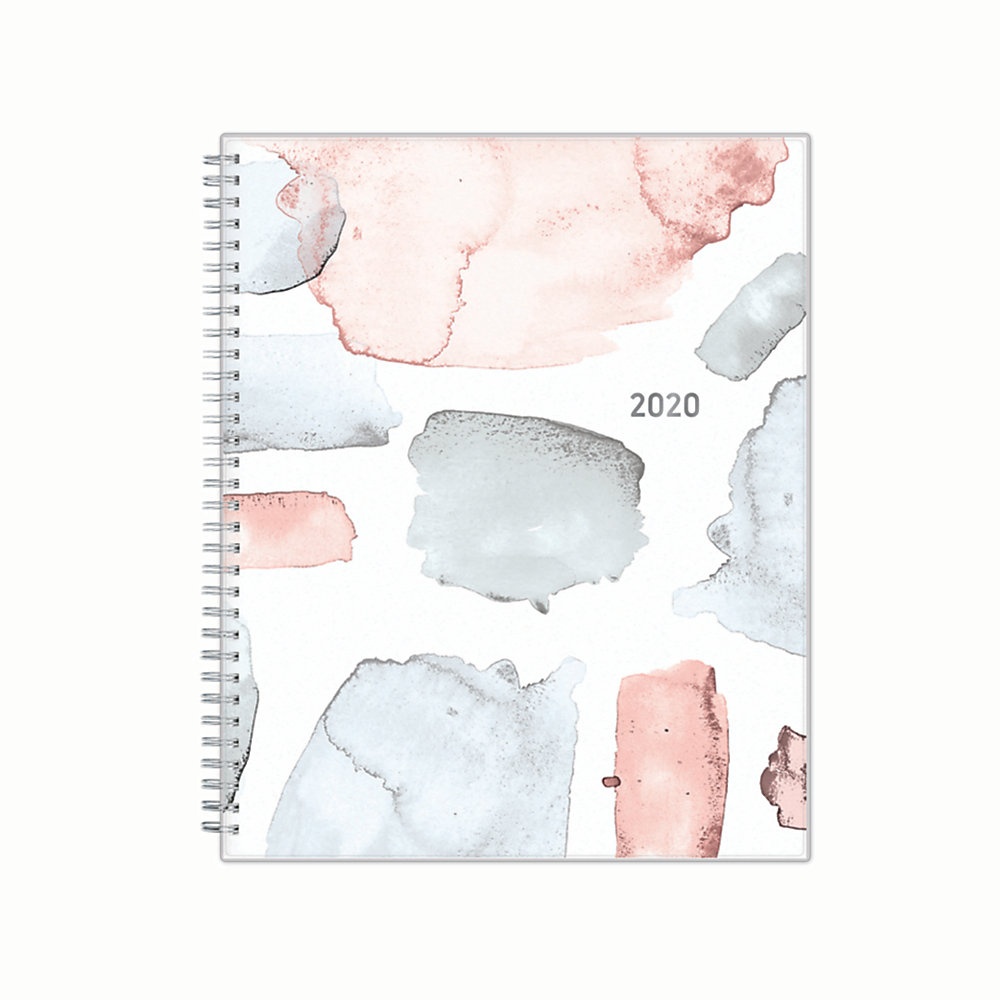 slide 1 of 1, Blue Sky Weekly/Monthly Planner, 8-1/2'' X 11'', Olifant, January To December 2020, 1 ct