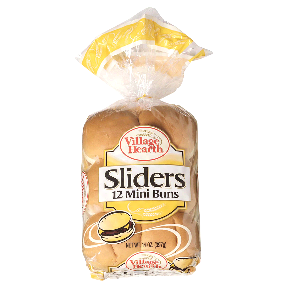 slide 1 of 5, Village Hearth Sliders Buns Mini 12 ea, 14 oz