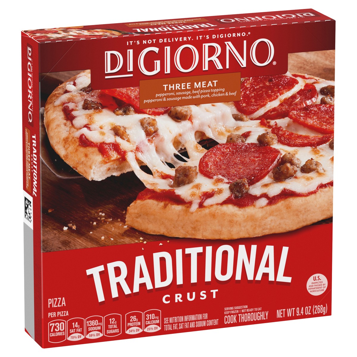 slide 2 of 13, DiGiorno Pizza, 9.4 oz