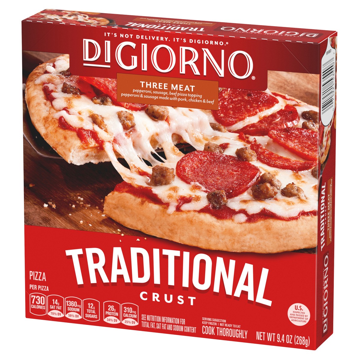 slide 9 of 13, DiGiorno Pizza, 9.4 oz