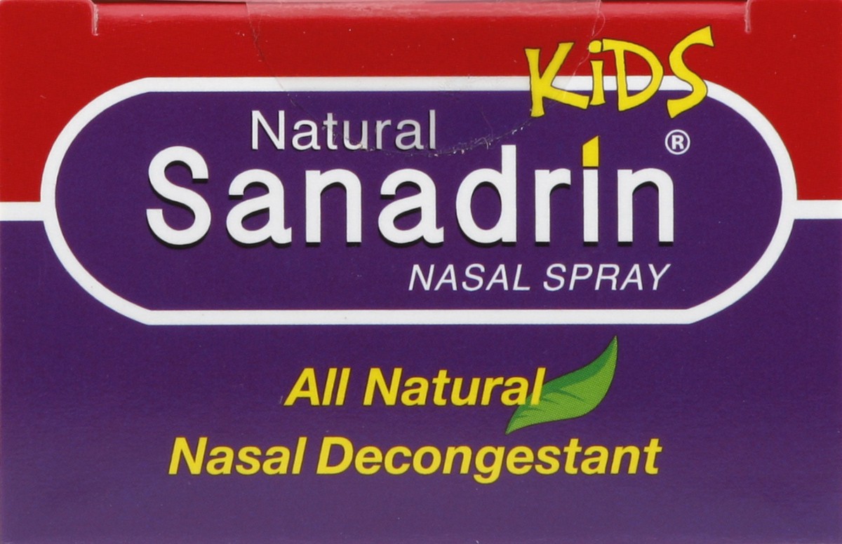 slide 2 of 4, Sanadrin Nasal Decongestant 0.5 oz, 0.5 oz