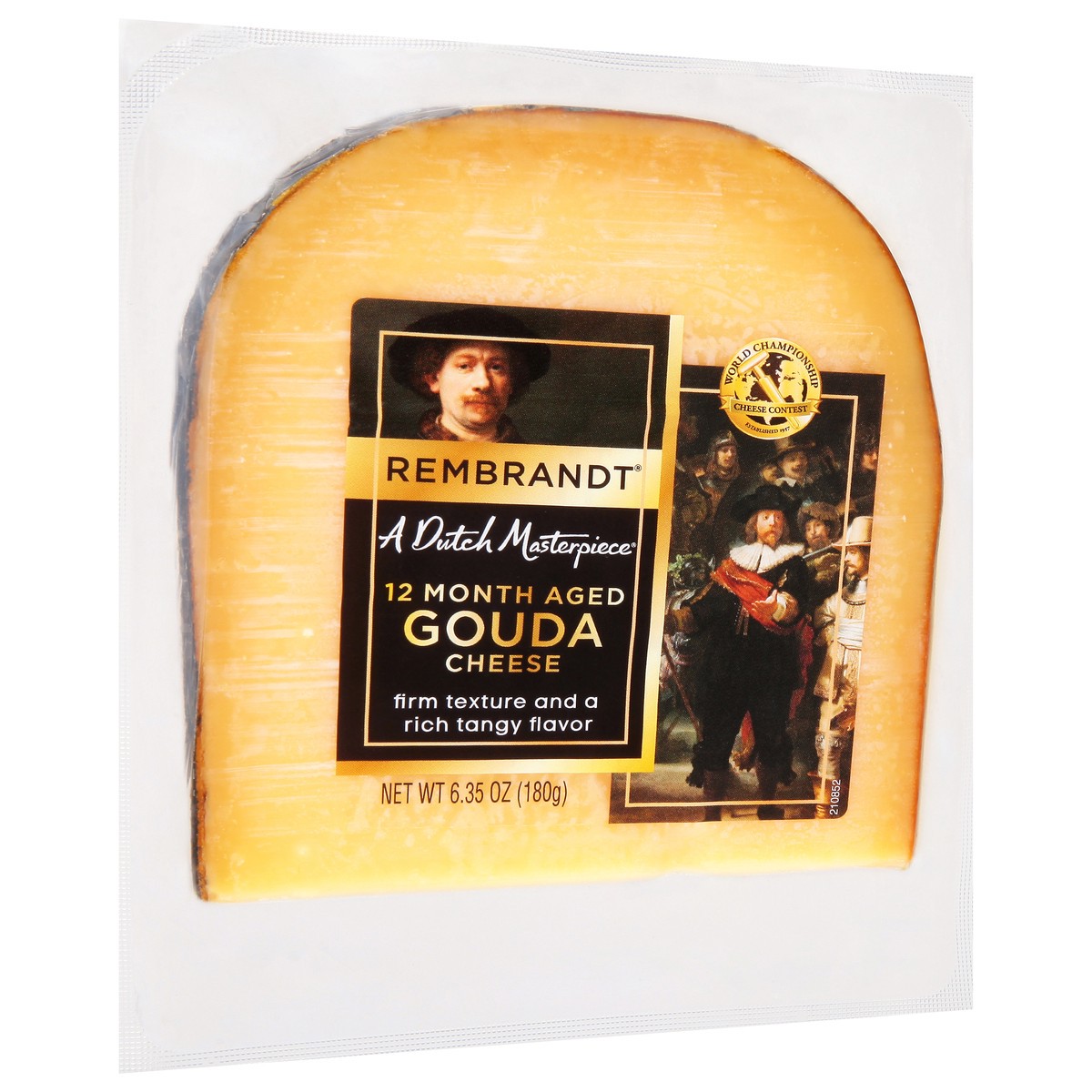 slide 8 of 13, Rembrandt Gouda Cheese 6.35 oz, 5.64 oz