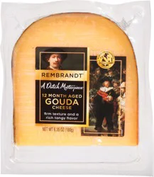 Rembrandt 12 Month Aged Gouda Cheese 6.35 oz