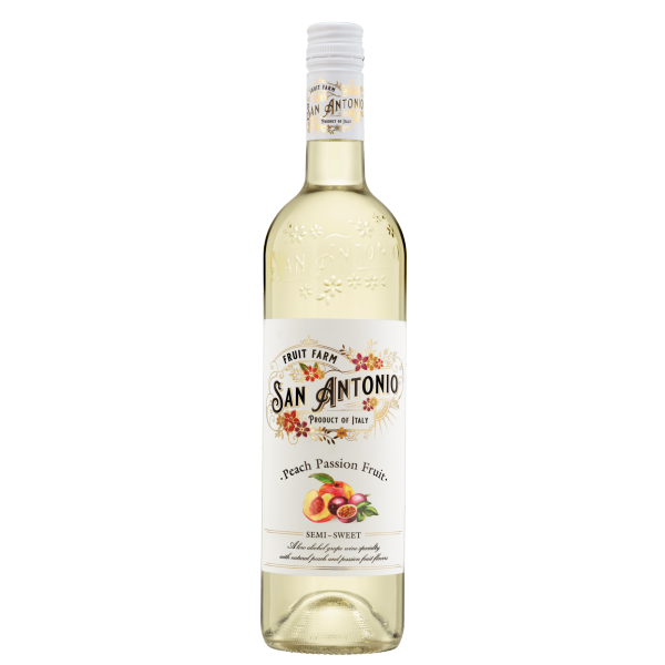 slide 2 of 13, San Antonio Fruit Farm Peach Passion Fruit White Wine 750 ml, 750 ml