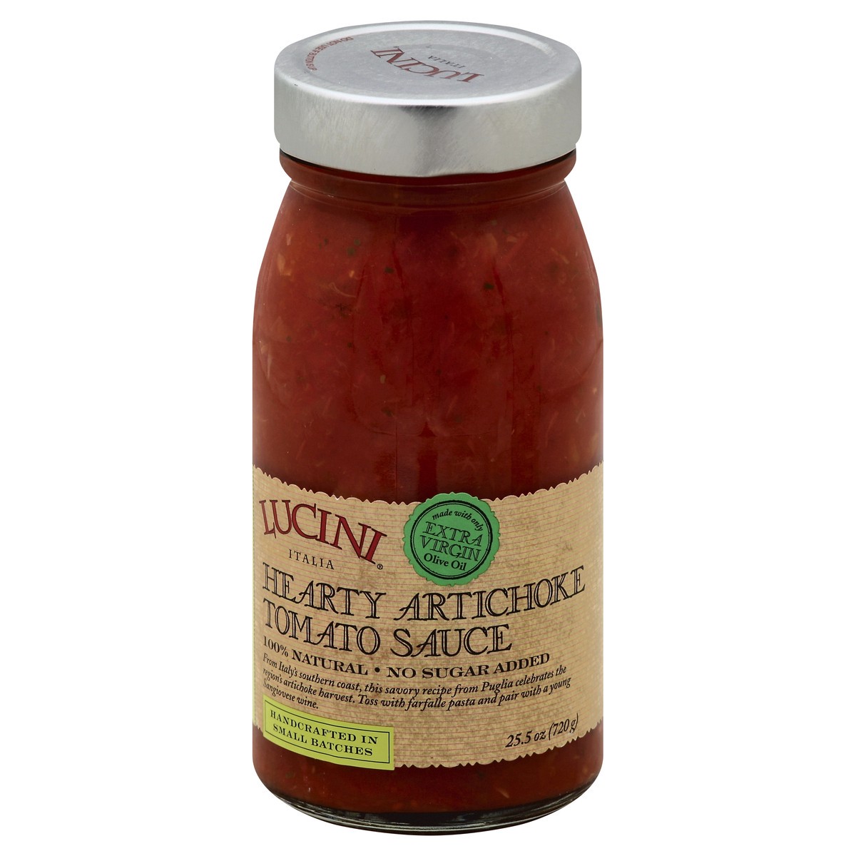 slide 2 of 2, Lucini Tomato Sauce 25.5 oz, 25.5 oz