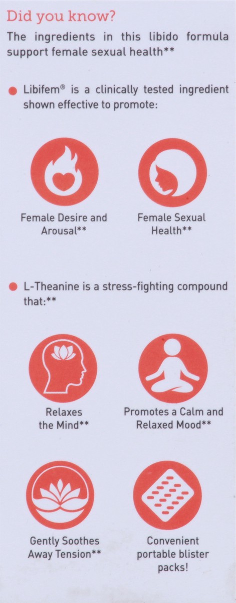 slide 5 of 9, Country Life Libido Rescue 60 Vegetarian Capsules, 60 ct