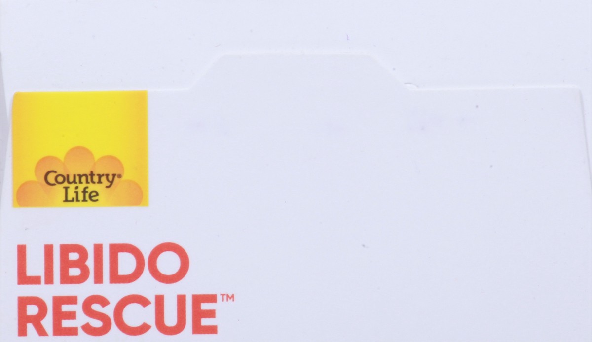 slide 6 of 9, Country Life Libido Rescue 60 Vegetarian Capsules, 60 ct