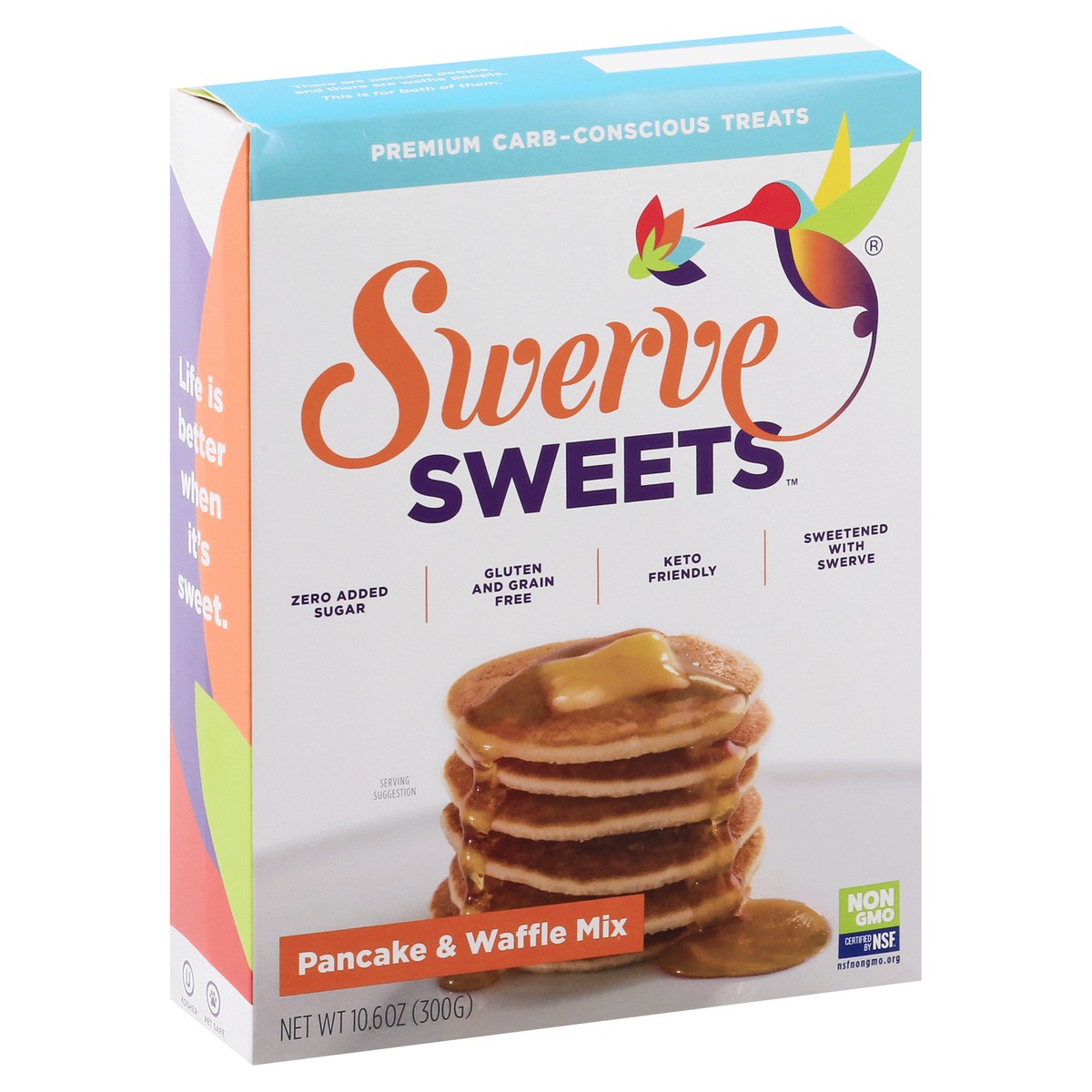 slide 3 of 13, Swerve Pancake Waffle Mix, 10.6 oz