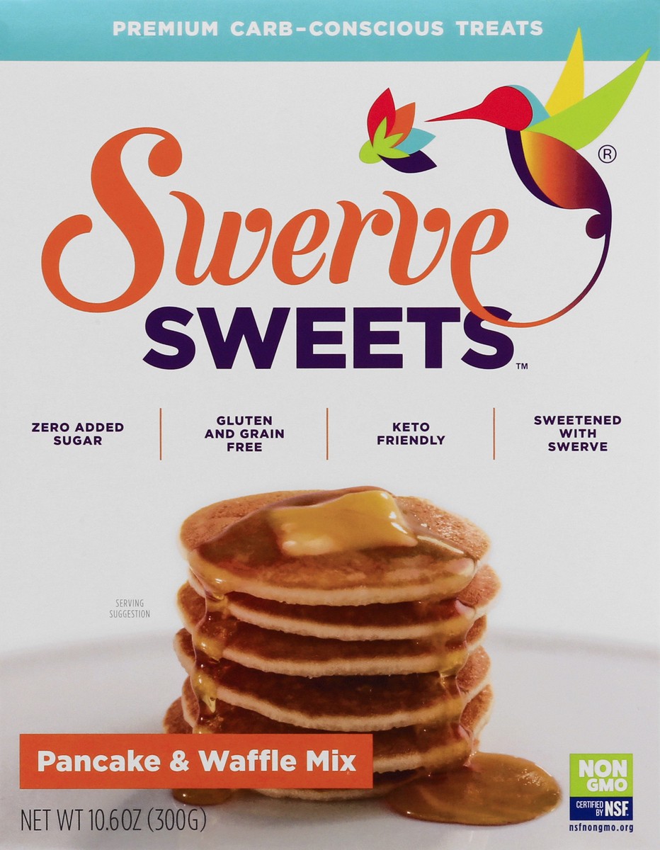 slide 6 of 13, Swerve Pancake Waffle Mix, 10.6 oz