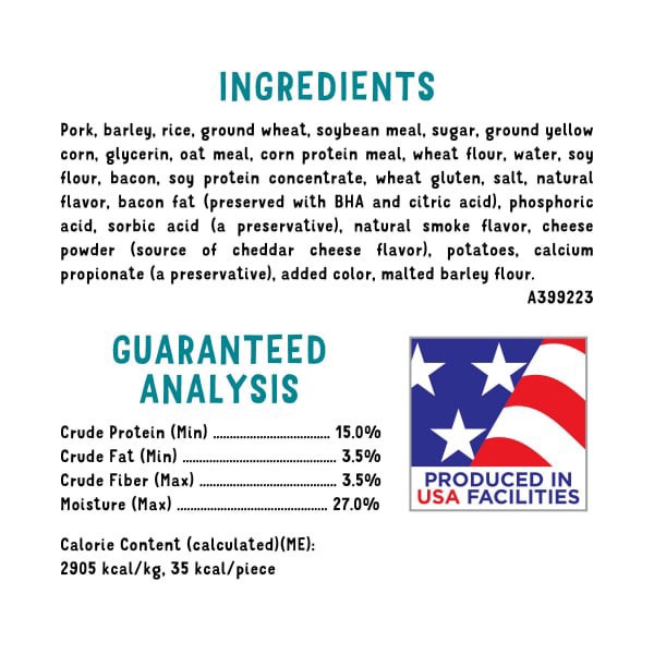 slide 22 of 25, Beggin' Purina Beggin'' Loaded Bacon and Cheese Fries Flavor Treats for Dogs, 6 oz