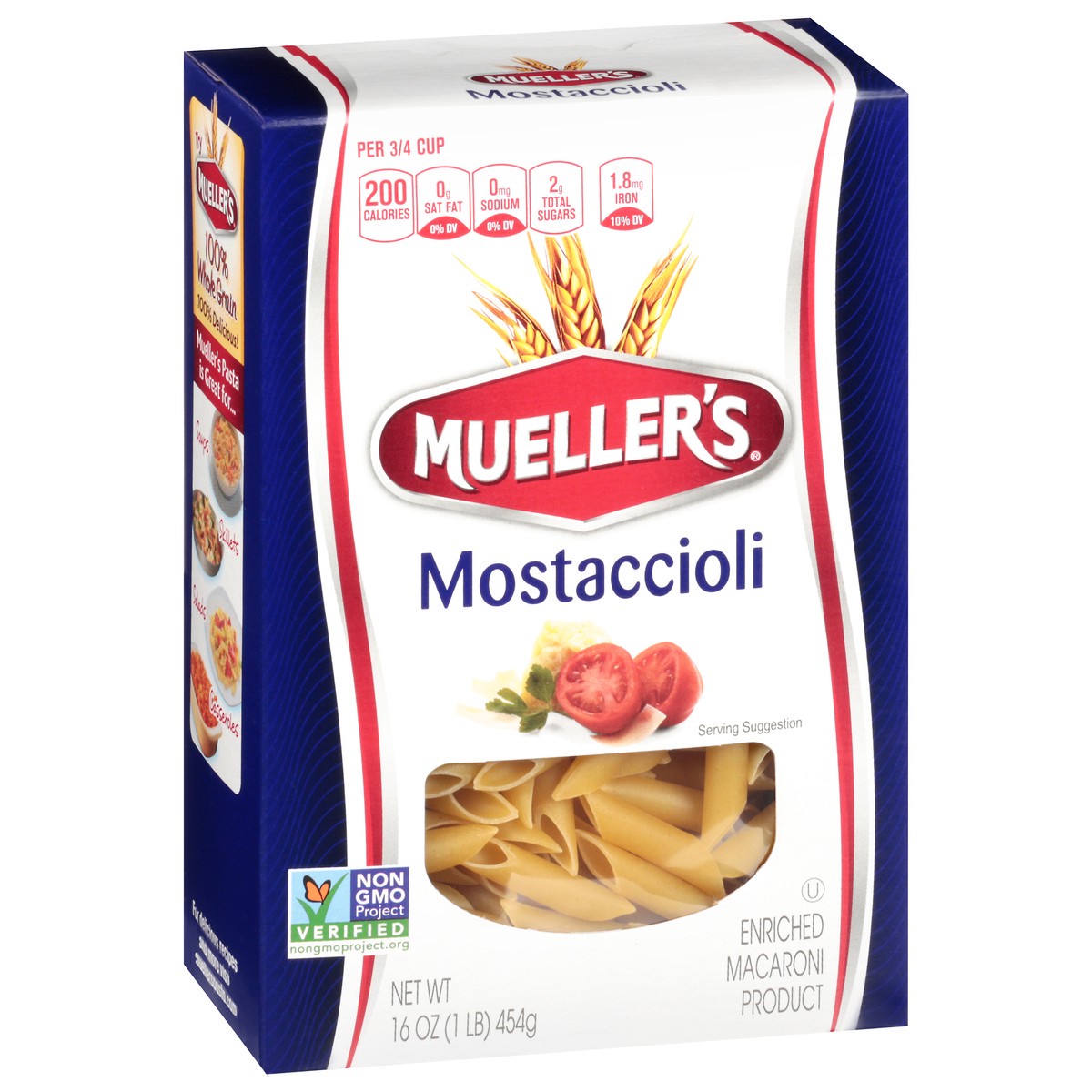 slide 3 of 13, Mueller's Mostaccioli 16 oz, 16 oz