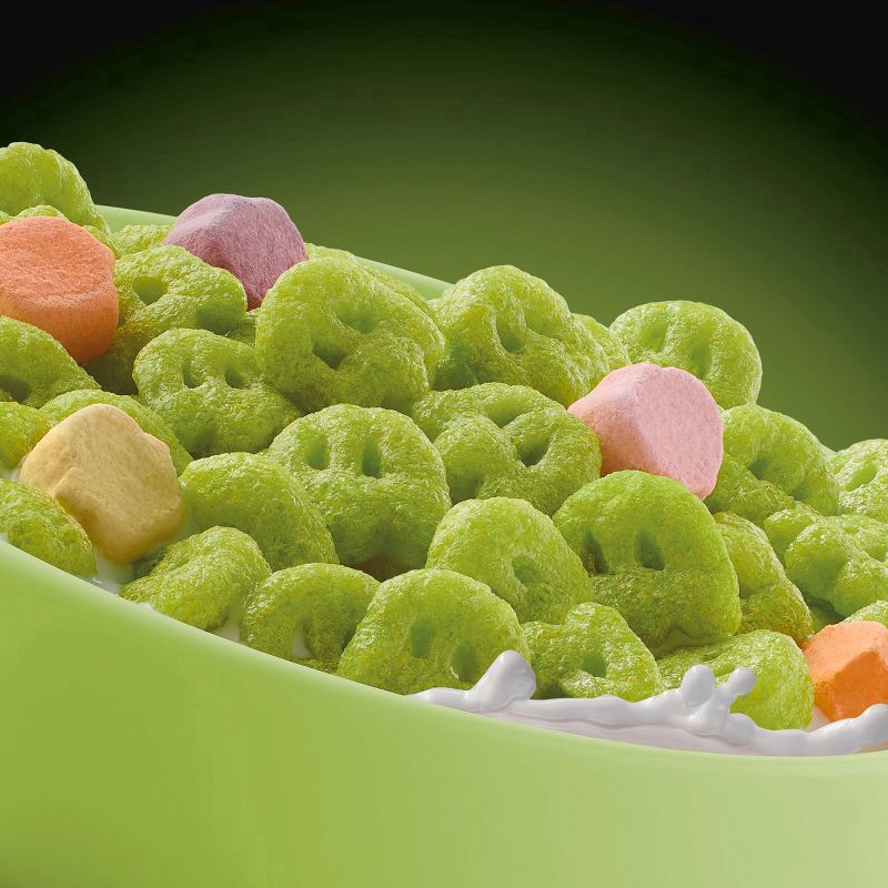 slide 4 of 7, General Mills Carmella Creeper Cereal with Monster Marshmallows, Caramel Apple Flavored Kids Cereal, Limited Edition, Made with Whole Grain, Family Size- 15.8 oz, 15.8 oz