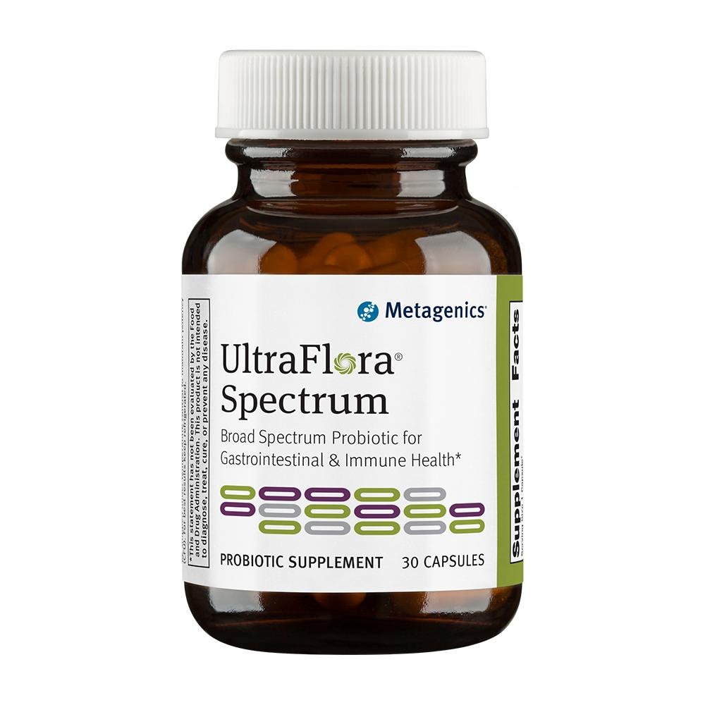 slide 1 of 1, Metagenics Ultraflora Spectrum, 30 ct