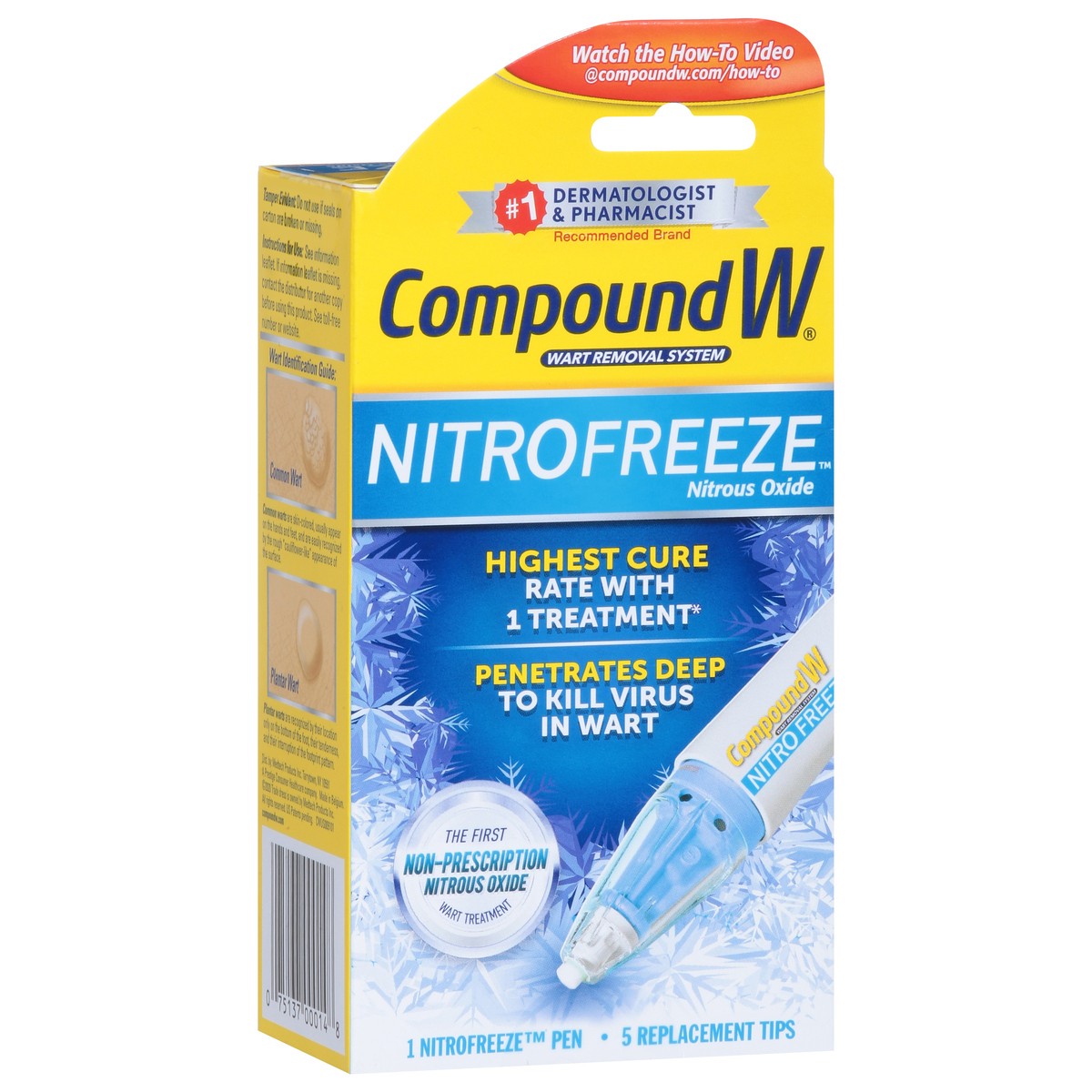 slide 2 of 9, Compound W Nitrofreeze Wart Removal System, 6 Ct, 1 ct