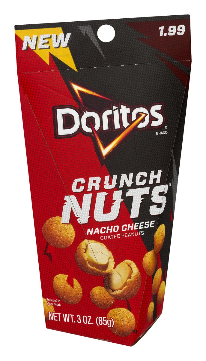 slide 2 of 9, Doritos Nacho Crunch Nuts, 3 oz