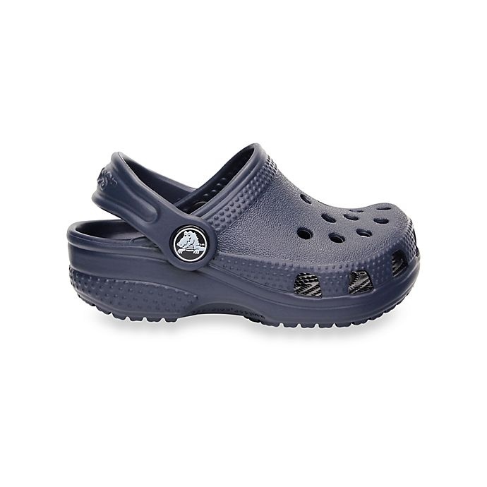 slide 3 of 3, Crocs Littles Size 2-3 Kids' Shoe - Navy, 1 ct