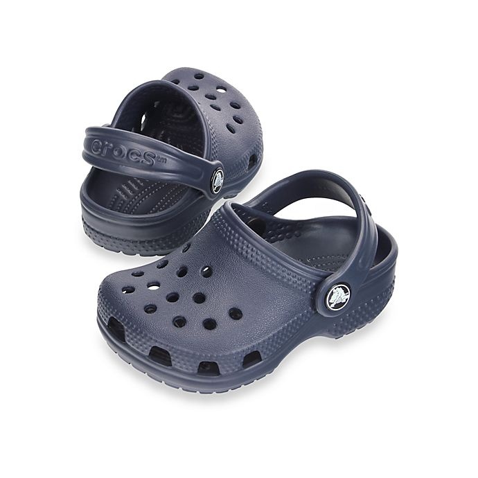 slide 1 of 3, Crocs Littles Size 2-3 Kids' Shoe - Navy, 1 ct