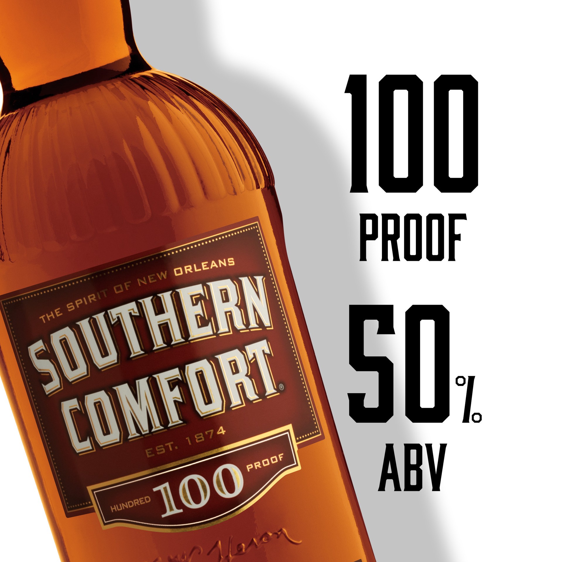 slide 5 of 5, Southern Comfort 100 Proof Whiskey 750ml 100 Proof, 750 ml