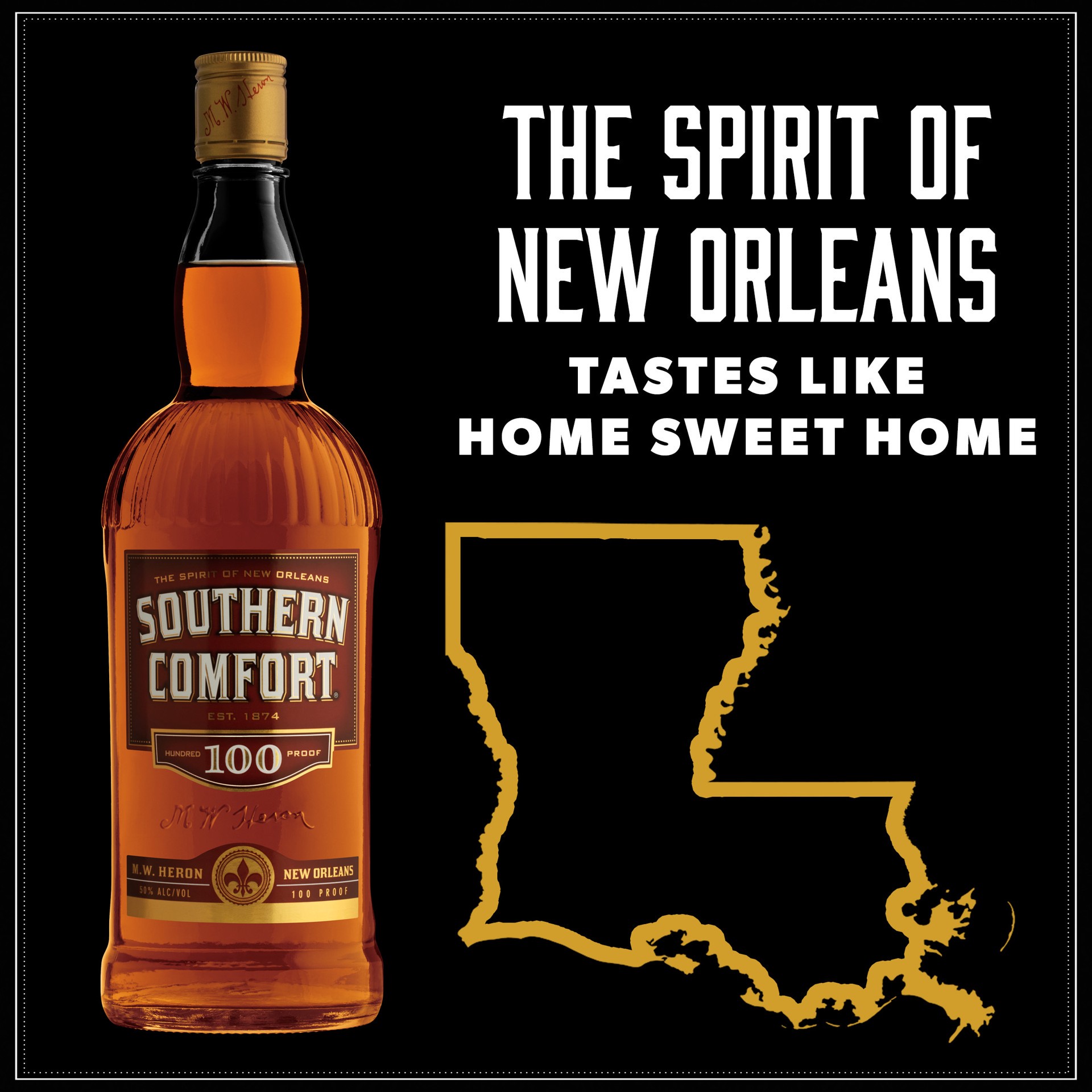 slide 4 of 5, Southern Comfort 100 Proof Whiskey 750ml 100 Proof, 750 ml