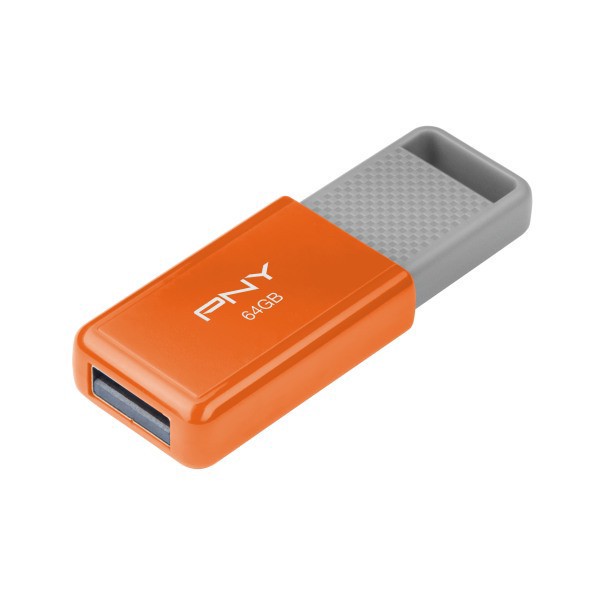 slide 4 of 9, PNY Usb 2.0 Flash Drive, 64Gb, Assorted, P-Fd64Godm-Ge, 1 ct