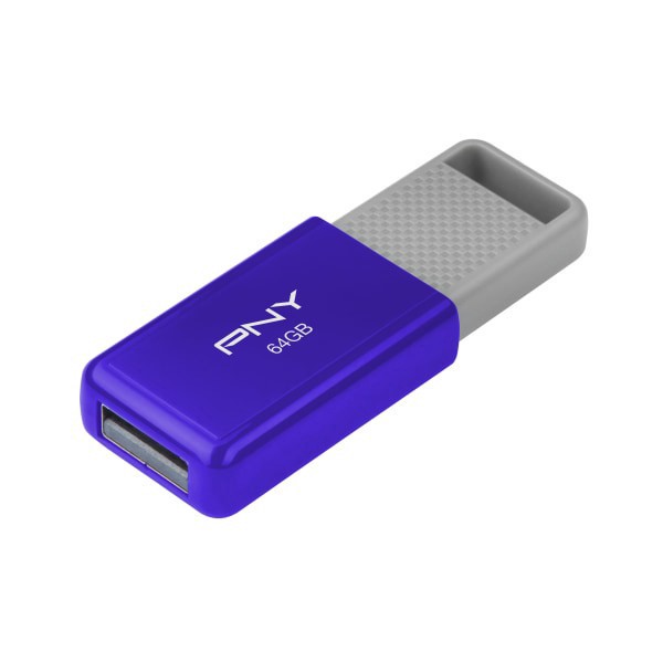 slide 2 of 9, PNY Usb 2.0 Flash Drive, 64Gb, Assorted, P-Fd64Godm-Ge, 1 ct