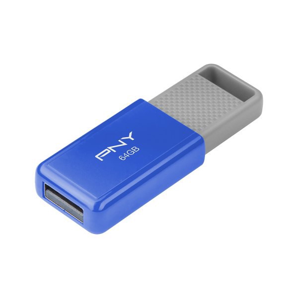 slide 1 of 9, PNY Usb 2.0 Flash Drive, 64Gb, Assorted, P-Fd64Godm-Ge, 1 ct