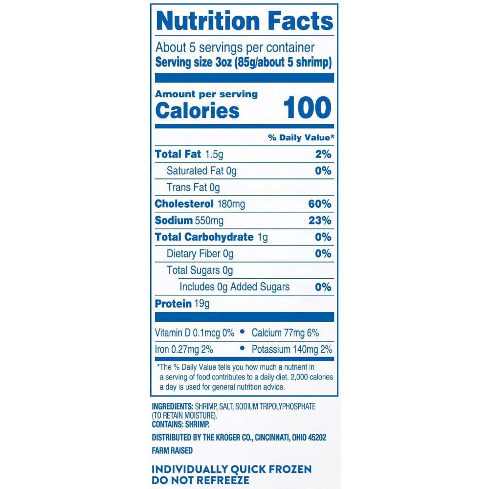 slide 2 of 4, Kroger Cooked Cocktail Shrimp, 1 lb