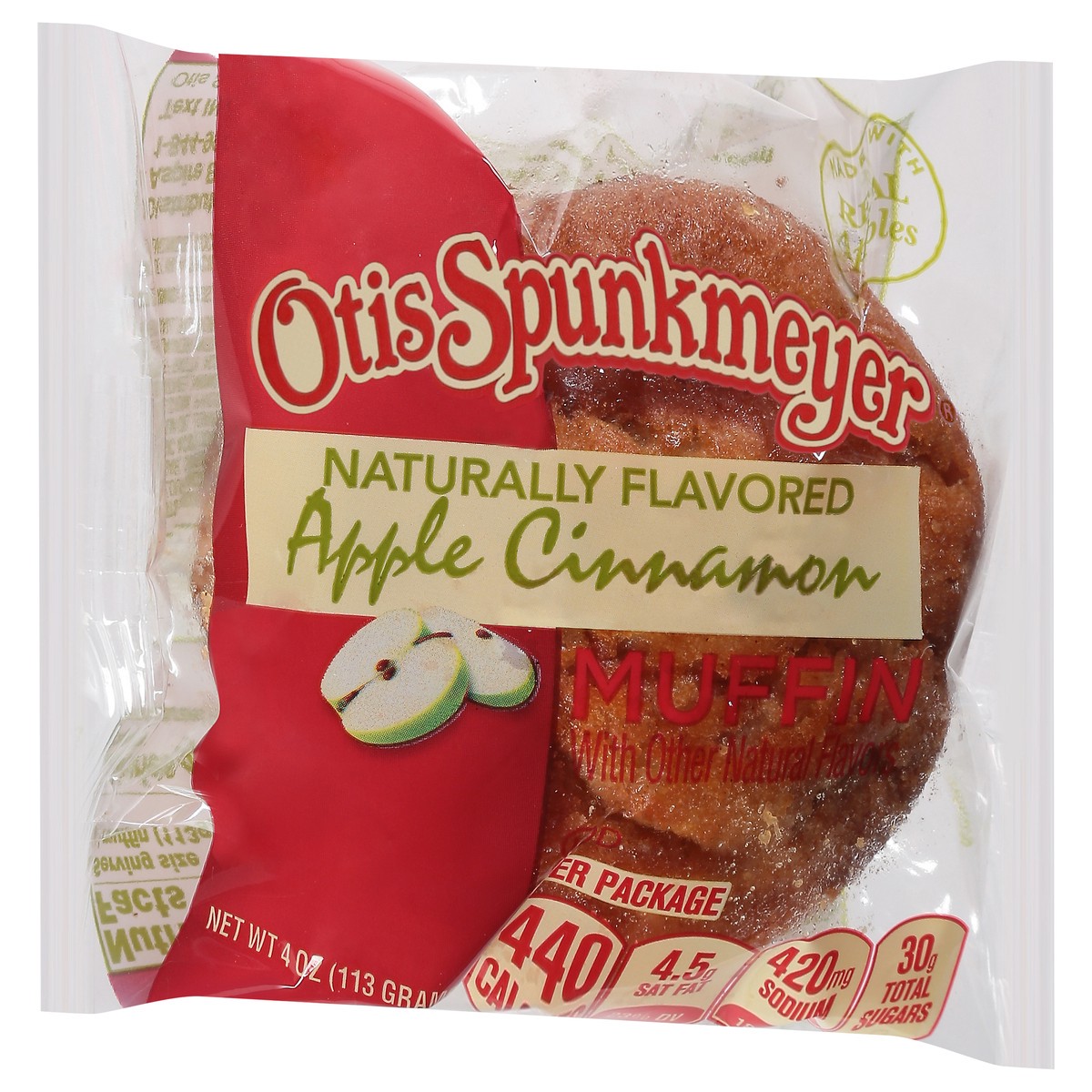 slide 8 of 9, Otis Spunkmeyer Apple Cinnamon Muffin 4 oz, 4 oz