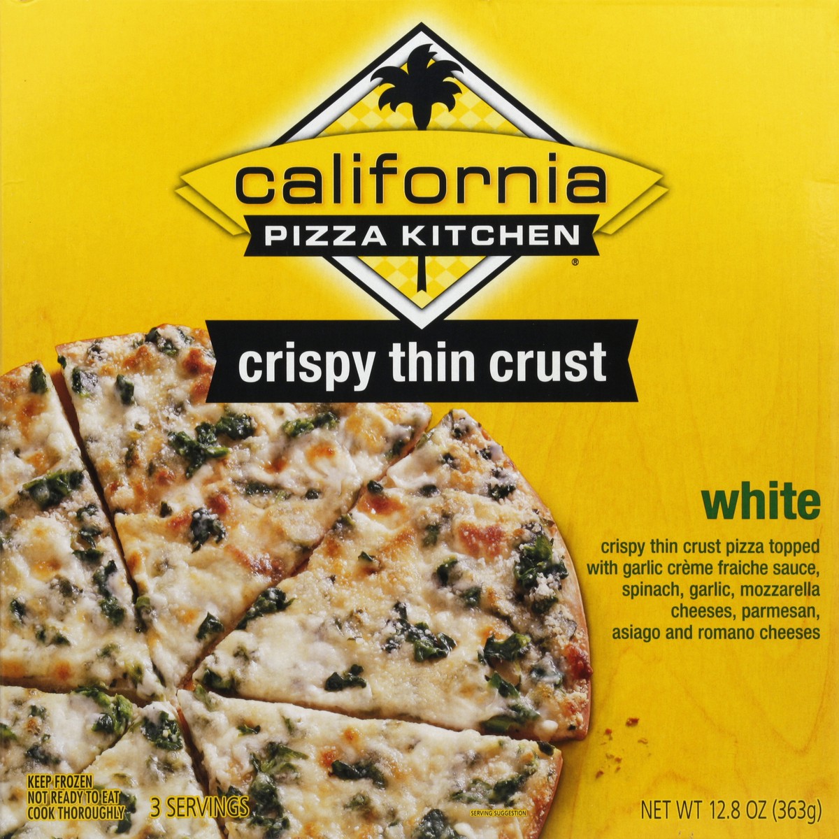 slide 5 of 6, California Pizza Kitchen Pizza Crispy Thin Crust White, 12.8 oz