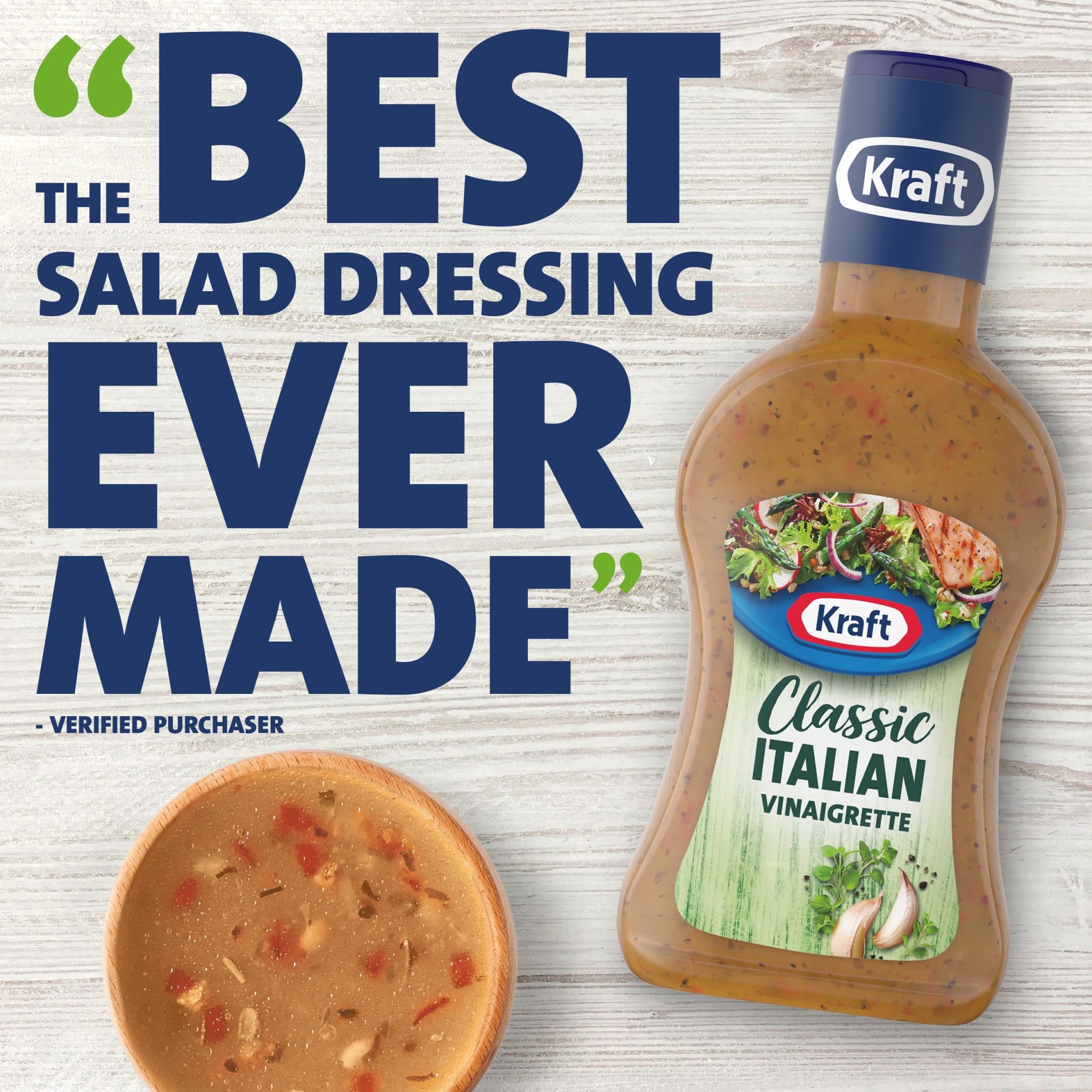 Kraft Classic Italian Vinaigrette Salad Dressing 14 fl oz Shipt