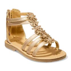 Falls Creek Kids Toddler Girls' Izzy Sandals, Rose Gold, Size 10