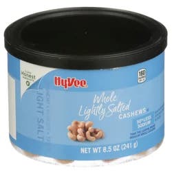 Hy-vee Lightly Salted Whole Cashews